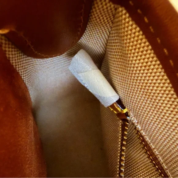 Coach Orange Suede Soft Tabby - Picture 5 of 6